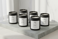 6-pack candle display