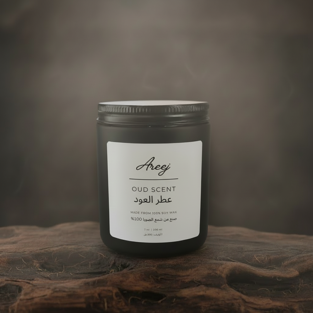 Areej Candle Atmospheric bilingual
